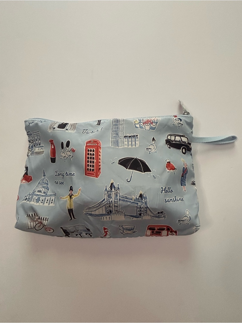 Cath Kidston Pale Blue London Scenes Kids Tote Bag - Picture 9 of 9